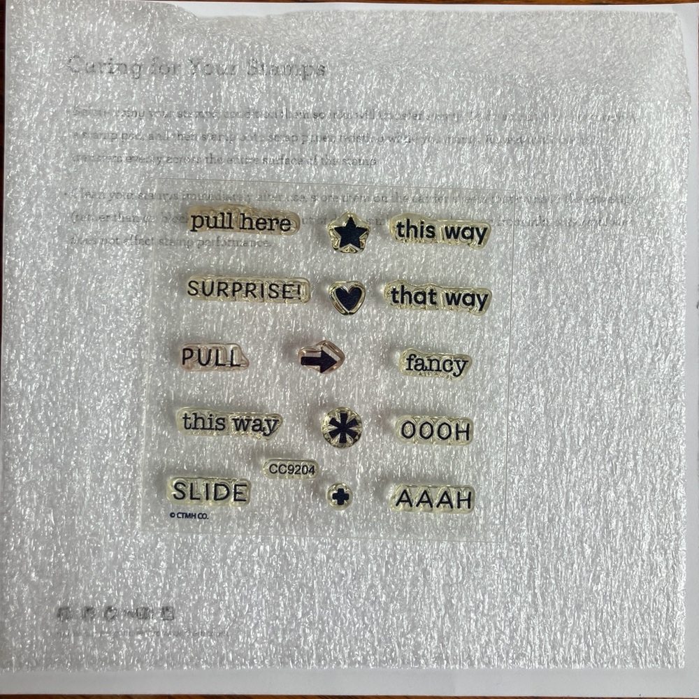 Close to My Heart CC9204 “Border Tab” Acrylic Stamp Set